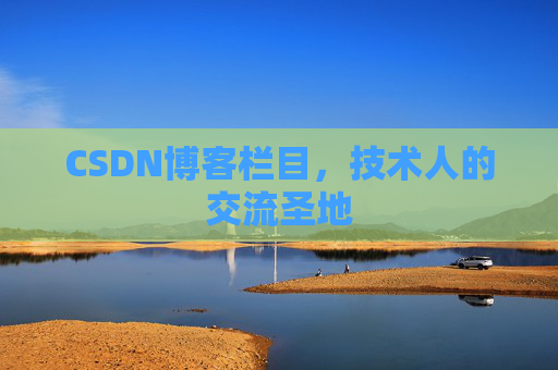 CSDN博客栏目，技术人的交流圣地